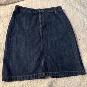 Banana Republic jean skirt